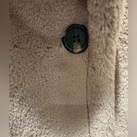 Avec Les Filles faux fur mid length coat - Picture 5 of 7